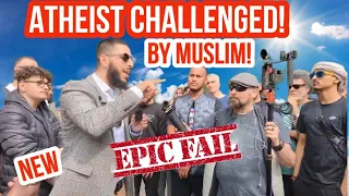 Atheist challenged by Muslim! Ali Dawah Vs Atheist | Speakers Corner | Hyde Park