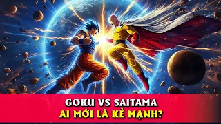 Siêu Đối Đầu:  Saitama Vs Son Goku - Ai mới là kẻ MẠNH hơn??