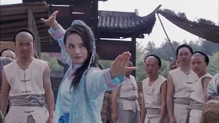 四大武林高手小瞧姑娘，不想姑娘功夫高強，以一挑四 ⚔️ 抗日