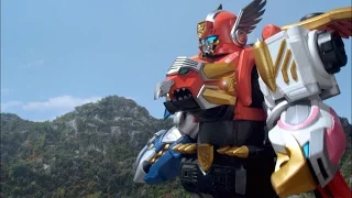 Gosei Great Megazord Debut Zord Fight | Power Rangers Megaforce | Power Rangers Official