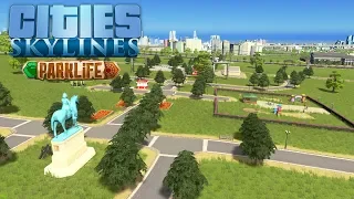 Стрим! Cities Skylines Parklife - Развиваем городской парк! #40