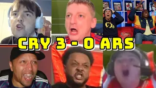 BEST COMPILATION | CRYSTAL PALACE VS ARSENAL 3-0 | LIVE WATCHALONG REACTIONS | ARS FANS CHANNEL