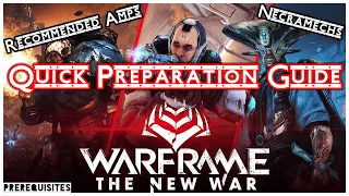 How To Prepare For The New War | Warframe New War Guide