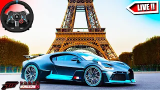 1500HP BUGATTI DIVO | Forza Horizon 5 | Thrustmaster T300RS Gameplay | LIVE!