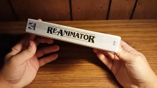 Re-animator (Arrow Video) blu-ray unboxing