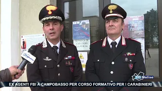 Ex agenti Fbi a Campobasso per corso formativo per i carabinieri