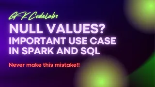 NULL Values in Spark ☹️| A Common mistake ❌ | Spark Interview Question