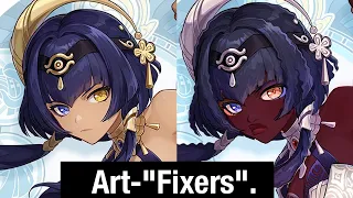 Inclusivity Bias: Art "Fixers"