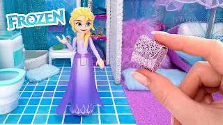 Construction d'un mini appartement magique pour la reine Elsa de Disney ❄️