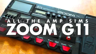 Zoom G11 Part 2 - ALL the Amp Models