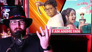 American Reacts to : Life Of An Indian Anime Fan (YouTube)