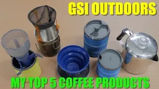 Top 5 GSI Coffee Related Products for the Outdoors: BEST Coffee Products?