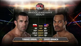 Tomasz Drwal vs David Branch