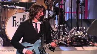 Foo Fighters - Stacked Actors (Live on Letterman)