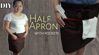 Easy Diy HALF APRON