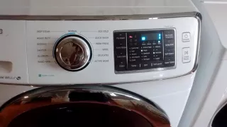 New washer it plays music