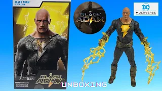 McFarlane DC Multiverse Black Adam Action figure Unboxing