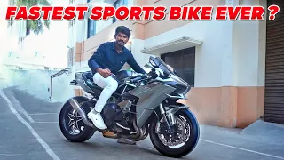 உலகத்துலயே அதிவேகமான Bike இதுதானா ? | Kawasaki Ninja H2 Review in Tamil