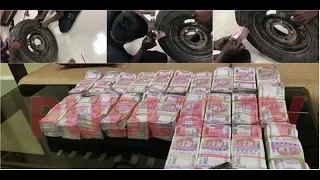 Rs 2.30 cr in cash Found inside the Spare tire in the car