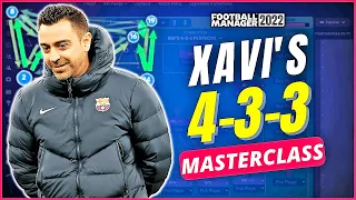 Xavi 433 MASTERCLASS | QUADRUPLE Winning FM22 Tactic | FM22 Xavi Barcelona Tactic