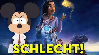 Der Neue Disney Film Ist Leider Richtig SCHLECHT! - Wish Kritik