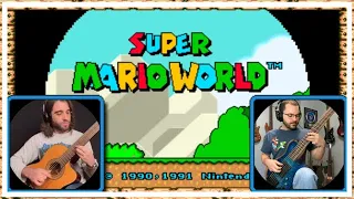 Super Mario World Title Theme - Classical Guitar and Bass cover