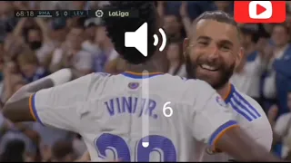 Real Madrid Vs Levante 6:0 full Highlights La Liga 2022