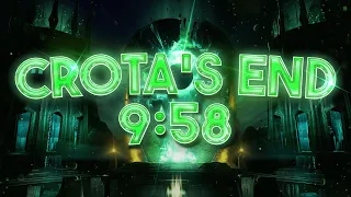 Crota's End Speedrun WORLD RECORD (9:58)