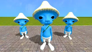 SMURF CAT ARMY Vs 3D SANIC CLONES MEMES IN Garry's Mod