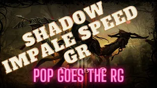 Diablo 3 Season 28 Demon Hunter Shadow Impale GR Speed Build