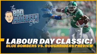 Preview Of The Winnipeg Blue Bombers Vs. Saskatchewan Roughriders In The Labour Day Classic!