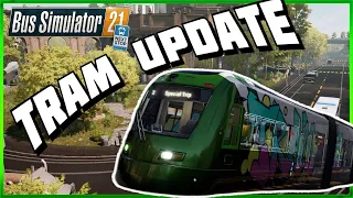 BUS SIMULATOR 21 NEXT STOP – OFFICIAL TRAM EXTENSION  FIRST LOOK