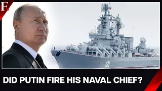 Putin Reportedly Sacked Russia's Navy Chief After Humiliating Setbacks in Black Sea