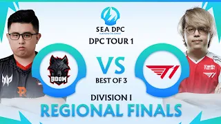 Boom Esports vs T1 Game 2 (BO3) | DPC SEA 2021 Regional Finals