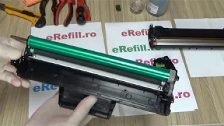 How to refill toner cartige Samsung MLT-D111S M2022 M2026 M2070