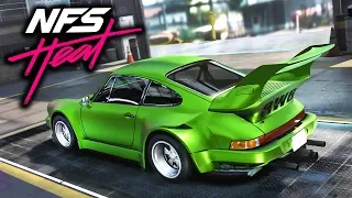 Need for Speed HEAT - Porsche 911 Carrera RWB Cusomization Build Gameplay