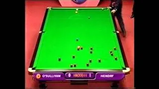 Hendry v O'Sullivan 2002 World Champs