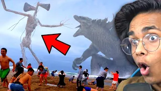 SIREN HEAD vs GODZILLA in REAL LIFE