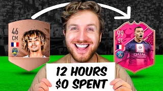 Can I Beat FIFA in 12 Hours? ($0 Spent)