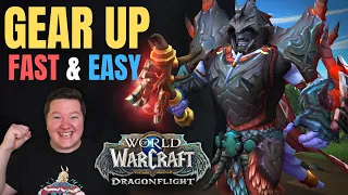 WoW How to get GEAR at 70 | Dragonflight Guide 🐉