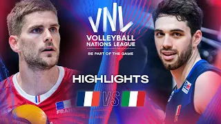 🇫🇷 FRA vs. 🇮🇹 ITA - Highlights | Week 2 | Men's VNL 2024