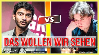 Keymer gegen Gukesh! Das wollen wir sehen!