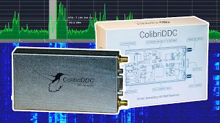 ColibriDDC SDR приёмник с Ethernet. Приём 4х частот одновременно.