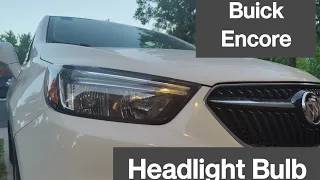 How To Install a Headlight Bulb in a Buick Encore / Chevy Trax 2019