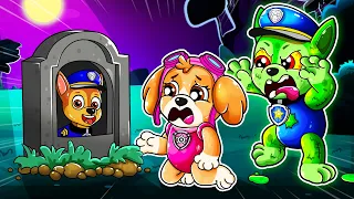 CHASE Become Zombie?! Please Don't Attack Me!! 😭 - Very Sad Story - Paw Patrol Ultimate Rescue