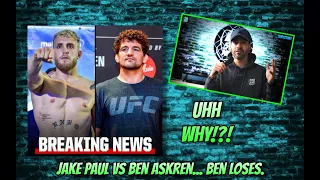 Jake Paul Vs Ben Askren Boxing Match Thoughts - MMA