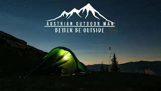 Overnighter am Berg mit 1 Mann Biwakzelt (Jack Wolfskin Gossamer)