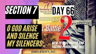 Day 66 MFM 70 Days Prayer & Fasting Programme 2021 Prayer