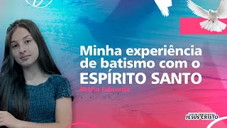 Minha experiência de batismo com Espírito Santo |  Feat. Maria Eduarda  | 05/11/2022 |  Momento Teen