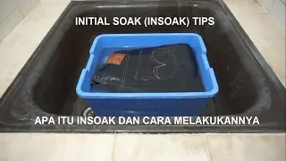 Tutorial Initial Soak (Insoak) Raw Denim Tips Indonesia